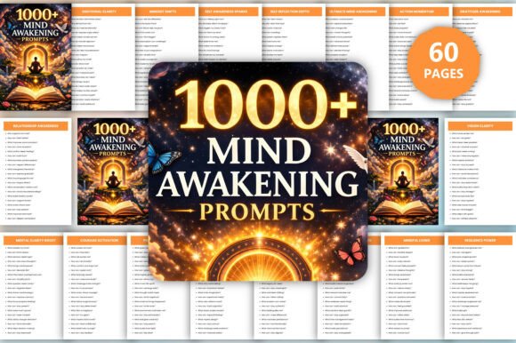 1000 Mind Awakening Prompts: A Tool for Real Transformation