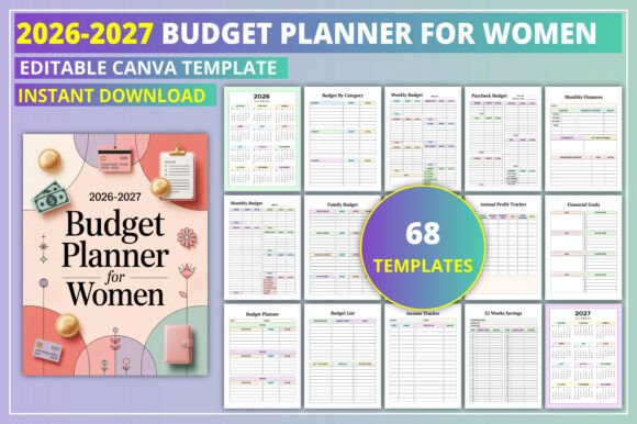 2026-2027 Budget Planner for Women: Take Control of Your Financial Future
