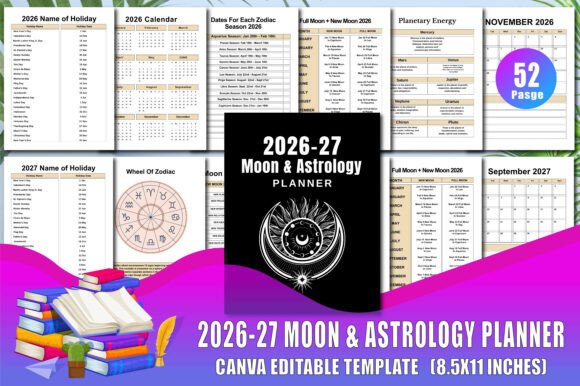 2026-27 Moon Astrology Planner: A Comprehensive Guide for Practical Use
