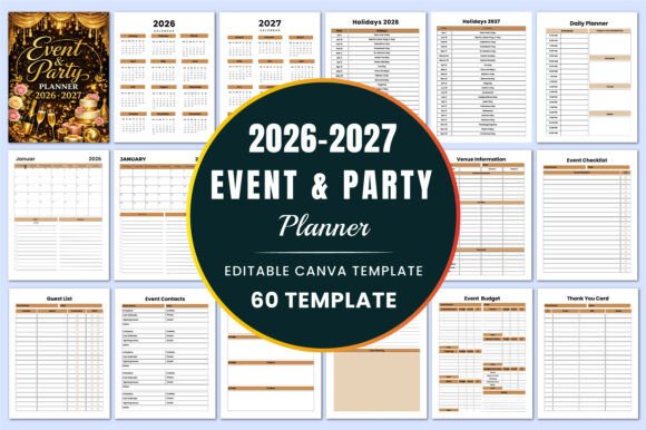 2026–2027 Event Party Planner KDP