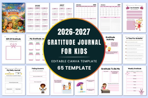 2026–2027 Gratitude Journal for Kids: A Thoughtful Tool for Emotional Growth