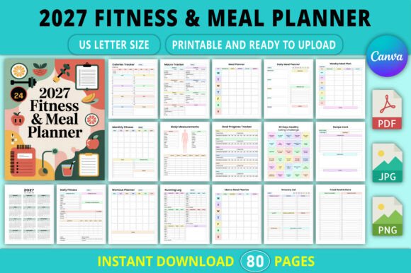 2027 Fitness Meal Planner: A Comprehensive Guide to Health and Wellness