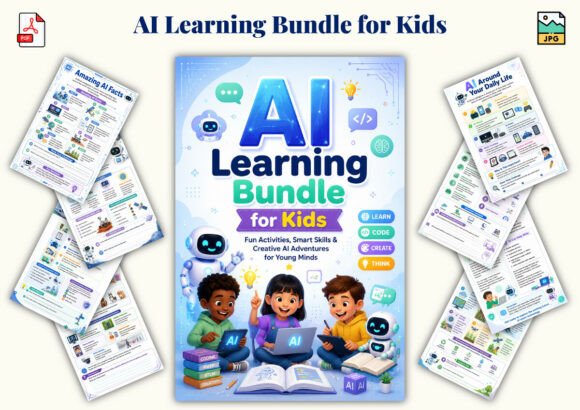 AI Learning Bundle for Kids: Fun • Educational • Creative • Future-Ready Learning for Kids