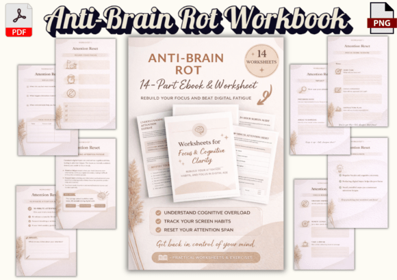 Anti-Brain Rot Workbook: A Practical Tool for Reclaiming Focus and Clarity