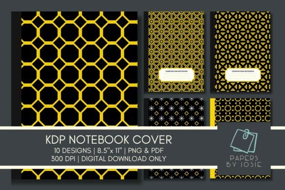 Black Yellow KDP Notebook Cover: A Practical Guide for Content Creators