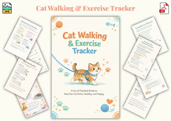 Cat Walking Exercise Tracker: A Practical Tool for Active Feline Care