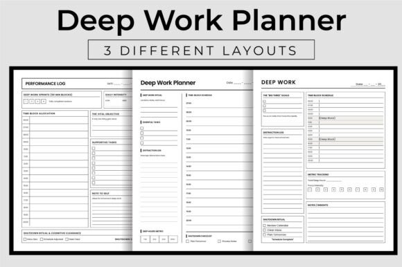 Deep Work Planner Focus Productivity: A Practical Evaluation for Time Management and Productivity
