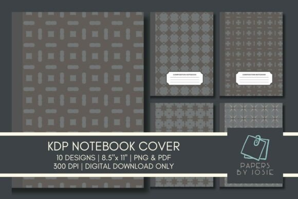 Geometric KDP Notebook Cover: A Strategic Tool for Content Creators and Entrepreneurs