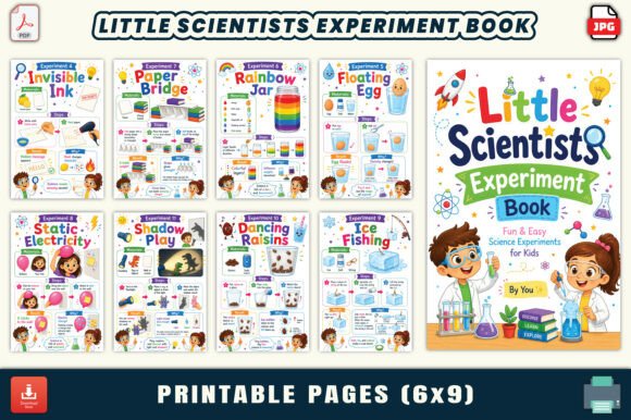 Little Scientists Experiment Book: A Hands-On Journey into Science for Kids