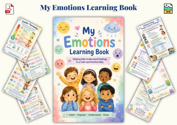 My Emotions Learning Book: A Guide to Emotional Growth for Kids