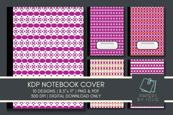 Orange Purple KDP Notebook Cover: A Professional Choice for Content Creators