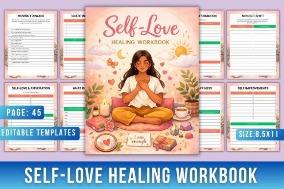 Self-Love Healing Workbook