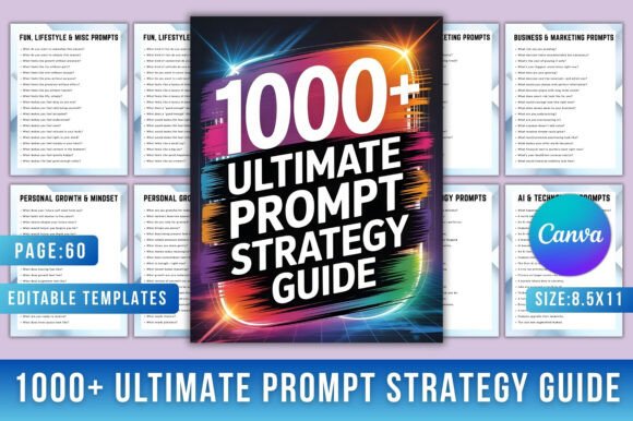 The 1000 Ultimate Prompt Strategy Guide: A Game-Changer for Creativity and Productivity